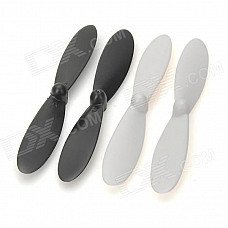 Hubsan H107-A02 Replacement Blades for X4 H107 Quadcopter - Black + White (4 PCS) Hubsan H107-A02 Replacement Blades for X4 H107 Quadcopter - Black + White (4 PCS)