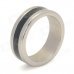 Magnetic Finger Ring - Black + Silver (2.2cm-Diameter)