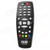 Replacement Remote Controller for Dreambox DM500 / DM518 / DM528 - Black (2 x AAA) Replacement Remote Controller for Dreambox DM500 / DM518 / DM528 - Black (2 x AAA)