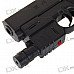 HuangHe M2000 6mm Pistol BB Gun Toy with Laser Sight