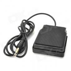 SZ201302 Universal Electronic Keyboard Sustain Pedal - Black (6.5mm Plug / 120cm-Cable) SZ201302 Universal Electronic Keyboard Sustain Pedal - Black (6.5mm Plug / 120cm-Cable)