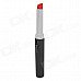 D03 Lipstick Style Fashionable Butane Yellow Flame Lighter - Black + Red + Silver D03 Lipstick Style Fashionable Butane Yellow Flame Lighter - Black + Red + Silver
