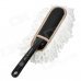 SL914 Car Microfiber Duster Dirt Cleaning Wash Brush - Black + White SL914 Car Microfiber Duster Dirt Cleaning Wash Brush - Black + White