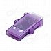 Portable USB 2.0 Micro SD TF Card Reader - Purple Portable USB 2.0 Micro SD TF Card Reader - Purple