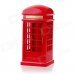 2075 Classical UK Red Telephone Box Style Music Box