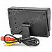 4.3" Monitor + 2.4GHz Wireless Car CMOS License Rearview Camera Kit w/ 7-LED IR Night Vision - Black