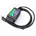 USB ELM327 OBD-II Car Diagnostics Tool for Notebook / PC - Green + Blue (DC 12V) USB ELM327 OBD-II Car Diagnostics Tool for Notebook / PC - Green + Blue (DC 12V)