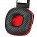 Kanen KM890 Foldable Stereo Headphones w/ Microphone - Black + Red (3.5mm Plug / 150cm-Cable) Kanen KM890 Foldable Stereo Headphones w/ Microphone - Black + Red (3.5mm Plug / 150cm-Cable)