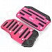 XB374 Car Auto Shift Brake / Accelerator Aluminum Alloy Non-Slip Pedal - Purple Red + Black XB374 Car Auto Shift Brake / Accelerator Aluminum Alloy Non-Slip Pedal - Purple Red + Black