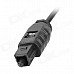 Digital Audio Optical Fiber Toslink Male to Male Cable - Black (10 Meters) Digital Audio Optical Fiber Toslink Male to Male Cable - Black (10 Meters)