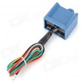 Touch Motorcycle Anti-Theft Security Alarm Lock - Blue