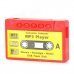 Cassette Tape Style MP3 Player w/ 3.5mm Jack + TF Slot + Mini USB + Earphone - Red + Yellow Cassette Tape Style MP3 Player w/ 3.5mm Jack + TF Slot + Mini USB + Earphone - Red + Yellow