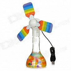 PL260 Multi-Function 7" Ventilator USB Rechargeable Fan w/ Aromatherapy - White + Transparent PL260 Multi-Function 7" Ventilator USB Rechargeable Fan w/ Aromatherapy - White + Transparent