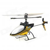 Great Wall 9958 Mini Single-Propeller 4-CH 2.4GHz Remote Control R/C Helicopter w/ Gyro - Yellow