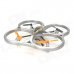 HCW553 Four-Axis 4-CH 2.4GHz Remote Control R/C Aircraft Toy w/ Gyro / LED - Silver HCW553 Four-Axis 4-CH 2.4GHz Remote Control R/C Aircraft Toy w/ Gyro / LED - Silver