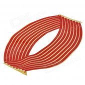 DIY Motorcycle Wheel 18" Reflective Sticker - Red (16 PCS)