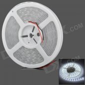 72W Waterproof 4200lm 6500K White 300-SMD 5050 LED Strip Light - White (5M / 12V)