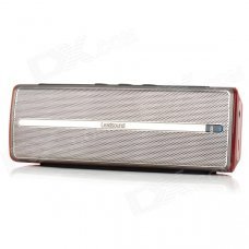 Leadsound i20BT 2 x 1.5W Wireless Bluetooth Subwoofer Speaker - Amber Crystal + Silver + Black Leadsound i20BT 2 x 1.5W Wireless Bluetooth Subwoofer Speaker - Amber Crystal + Silver + Black