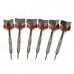 Flame Pattern Electronic Tungsten-Plated Iron + Plastic Darts - Silver + Black (6 PCS)