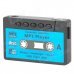 Retro Cassette Shape Mini USB Rechargeable MP3 Player w/ TF Card Slot - Black + Blue (16GB) Retro Cassette Shape Mini USB Rechargeable MP3 Player w/ TF Card Slot - Black + Blue (16GB)
