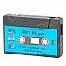 Retro Cassette Shape Mini USB Rechargeable MP3 Player w/ TF Card Slot - Black + Blue (16GB) Retro Cassette Shape Mini USB Rechargeable MP3 Player w/ TF Card Slot - Black + Blue (16GB)