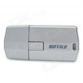 BUFFALO USB 2.0 Dual Micro SD / TF Card Reader - Silver Grey