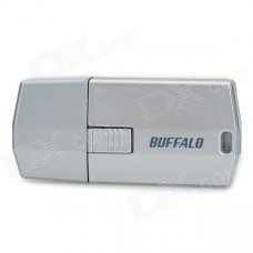 BUFFALO USB 2.0 Dual Micro SD / TF Card Reader - Silver Grey BUFFALO USB 2.0 Dual Micro SD / TF Card Reader - Silver Grey