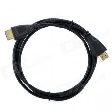 1.4v HDMI Male to HDMI Male Connecting Cable - Black (150cm) 1.4v HDMI Male to HDMI Male Connecting Cable - Black (150cm)