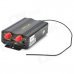 Portable Quad-band Remote GPS / GSM / GPRS Vehicle Tracker w/ Microphone - Black (DC 12~24V)