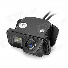 170' Wide Viewing Angles CMOS Rearview Camera w/ 3-LED for Toyota 09~10 Corolla - Black (DC 12V)