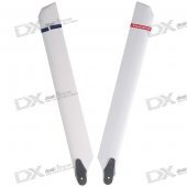 315mm Wooden Main Blades for Esky 013/014 Belt-CP Helicopters - 2400rpm Max (2-Piece Set)