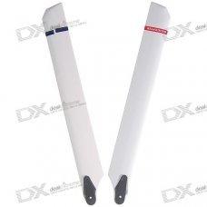 315mm Wooden Main Blades for Esky 013/014 Belt-CP Helicopters - 2400rpm Max (2-Piece Set)