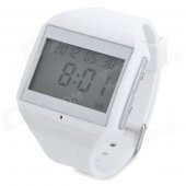 HD-215 1.7" LCD Bluetooth v2.0 Voice Dial Watch w/ Hands-Free - White