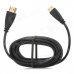 Mini HDMI Male to Standard HDMI Male Connection Cable - Black (300cm) Mini HDMI Male to Standard HDMI Male Connection Cable - Black (300cm)