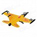 F16 4-CH Radio Control EPP Foam R/C Airplane Glider - Yellow F16 4-CH Radio Control EPP Foam R/C Airplane Glider - Yellow