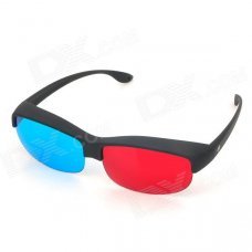 ReeDoon 9869 Anaglyphic Blue + Red 3D Glasses - Red + Blue + Black ReeDoon 9869 Anaglyphic Blue + Red 3D Glasses - Red + Blue + Black