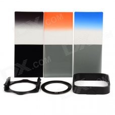 SHSYKJ08 10-in-1 3-Gradual / 3-ND Lens Filters + Ring + Mount Set for 67mm Lens Camera - Black SHSYKJ08 10-in-1 3-Gradual / 3-ND Lens Filters + Ring + Mount Set for 67mm Lens Camera - Black