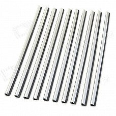 AD-0834 Car Air Conditioner Vent Aluminum DIY Sticker Strips - Silver (10 PCS) AD-0834 Car Air Conditioner Vent Aluminum DIY Sticker Strips - Silver (10 PCS)