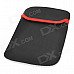 Protective Water Resistant Anti-Static Sleeve Bag for 7" GPS / Tablet PC - Black + Red Protective Water Resistant Anti-Static Sleeve Bag for 7" GPS / Tablet PC - Black + Red