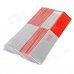YB032101 Reflective Car Body Marking Stickers - Silver + Red YB032101 Reflective Car Body Marking Stickers - Silver + Red