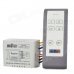 Kawamoto Mini Series 2-Channel 3-Way Intelligent Remote Switch - White + Grey (1 x 23A) Kawamoto Mini Series 2-Channel 3-Way Intelligent Remote Switch - White + Grey (1 x 23A)