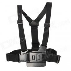 SMJ HR47 Front Chest Elastic Belt Shoulder Strap for Gopro Hero 4, 3+, 3 HD, AEE SD20, SD21, SJ4000 SMJ HR47 Front Chest Elastic Belt Shoulder Strap for Gopro Hero 4, 3+, 3 HD, AEE SD20, SD21, SJ4000