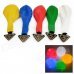 Colorful White LED Light Up Balloon - Multicolored (2 x CR2032 / 5PCS)