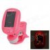 A3 1.3" LCD Screen Clip-On Metronome Tuner - Pink A3 1.3" LCD Screen Clip-On Metronome Tuner - Pink