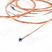 ZIKO Replacement Steel + Copper Wire Folk Guitar Strings - Silver + Red Copper (6 PCS) ZIKO Replacement Steel + Copper Wire Folk Guitar Strings - Silver + Red Copper (6 PCS)