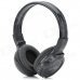 ZL-669 Folding Sport MP3 Player Headphones w/ FM / SD - Black ZL-669 Folding Sport MP3 Player Headphones w/ FM / SD - Black