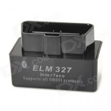 Super Mini ELM327 Bluetooth V1.5 OBD2 Car Diagnostic Interface Tool - Black Super Mini ELM327 Bluetooth V1.5 OBD2 Car Diagnostic Interface Tool - Black