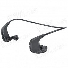 Sports Water Resistant In-Ear Headset USB Rechargeable MP3 Player w/ Ear Buds - Black (4GB) Sports Water Resistant In-Ear Headset USB Rechargeable MP3 Player w/ Ear Buds - Black (4GB)