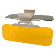 Day and Night Auto Car Snow Protection / Non-Glare Sunshade Mirror - Translucent Yellow Day and Night Auto Car Snow Protection / Non-Glare Sunshade Mirror - Translucent Yellow