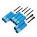 Hex Screw Driver Screwdriver Tool Set For RC Helicopter - Black + Blue + Silver (7PCS) Hex Screw Driver Screwdriver Tool Set For RC Helicopter - Black + Blue + Silver (7PCS)